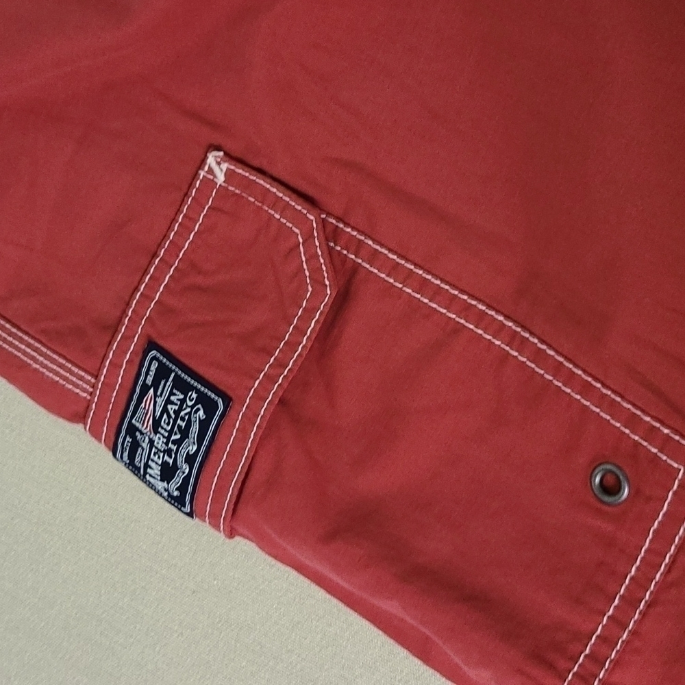 Swim Shorts American Living Size XL NWT Faded Red Color - Picture 4 of 6